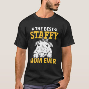 Beste Mama je, Staffordshire Bull Terrier T-Shirt