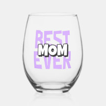 Beste Mama je stemless Glass Mütter Tagesgeschenk