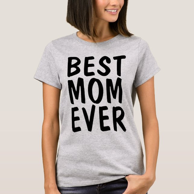 BESTE MAMA JE T - Shirt (Vorderseite)