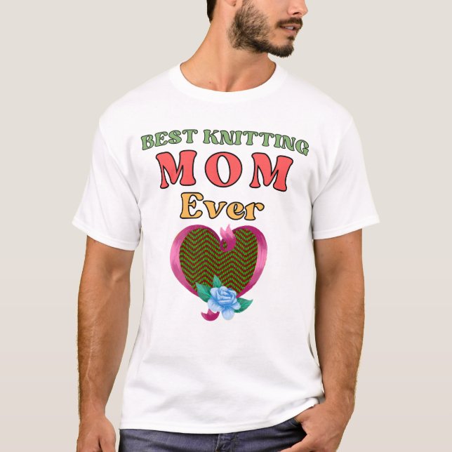 Beste Mama je T-Shirt (Vorderseite)