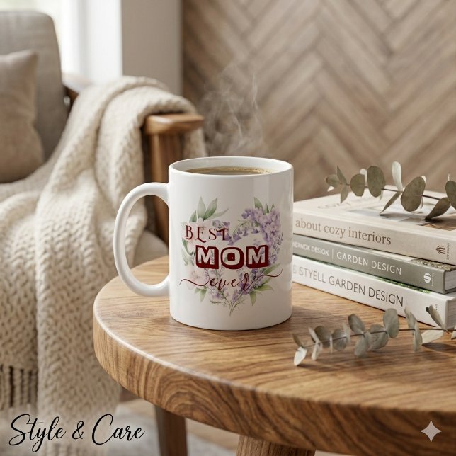 Beste Mama je Tasse - Glückliches Muttertagsgesche (Best Mom Ever Mug – Happy Mother's Day Gift)