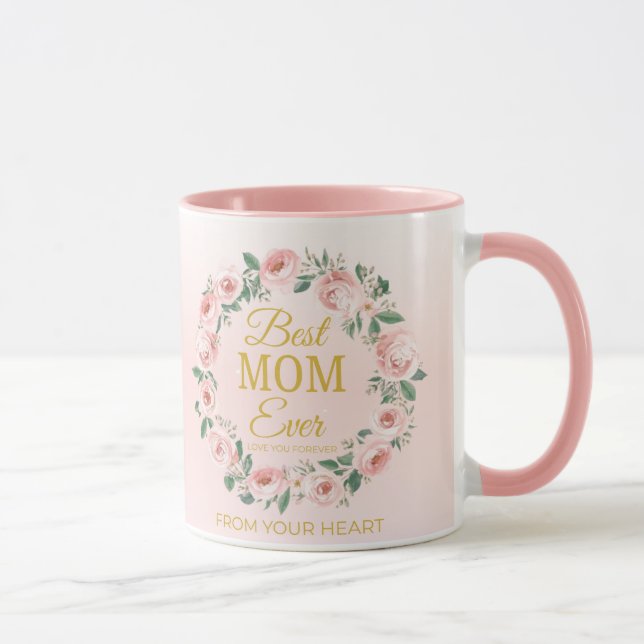 Beste Mama je Tasse - Muttertagsgeschenk (Rechts)