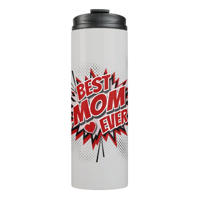 Beste Mama je Thermosbecher (Vorderseite)
