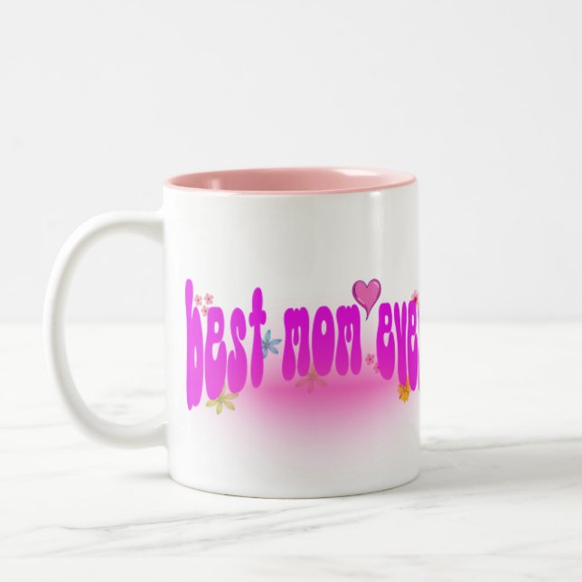Beste Mama je Tone Tasse Geschenk für sie (Links)