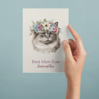 Beste Mama je Whimsisches Aquarell