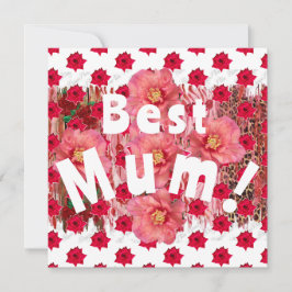 Beste Mama! Karte