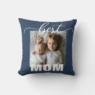 Beste MAMA Kinder Foto Muttertag  Kissen