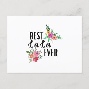 Beste Mama Lala Aller Geburtstag Postkarte