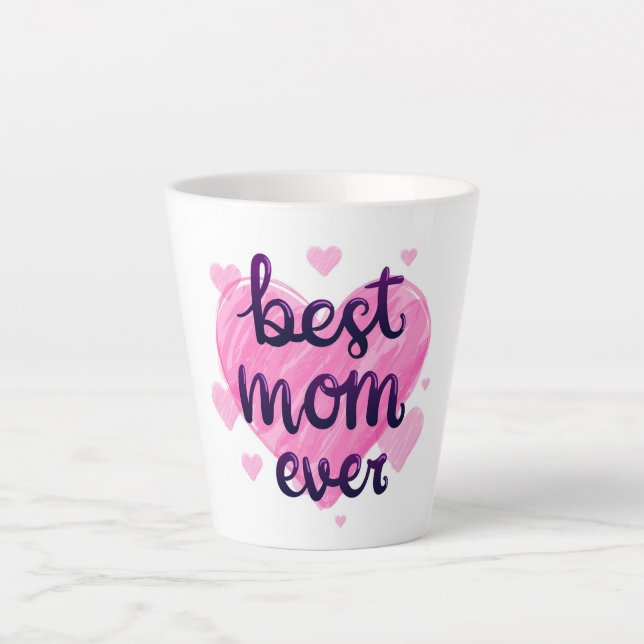 Beste Mama Latte Tasse (Vorderseite)