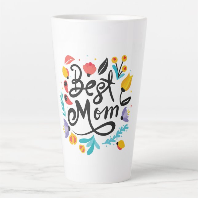 Beste Mama Latte Tasse (Vorderseite)