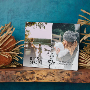 Beste Mama Moderne Auflage 2 Custom Fotos Mutter Fotoplatte