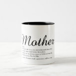 Beste Mama, Mutter, Muttersprache Modernes Skript Zweifarbige Tasse<br><div class="desc">Personalisieren Sie für Ihre spezielle Mama,  Mutter,  Mutter,  Mutter oder Mamá ein einzigartiges Geschenk für Muttertag,  Geburtstag,  Weihnachten,  Babyduschen,  oder jeden Tag,  den Sie gewollt,  um zu zeigen,  wie viel sie zu Ihnen bedeutet. Eine perfekte Art,  ihr zu zeigen,  wie phantastisch sie jeden Tag ist. von Thisisnotme© entwickelt</div>
