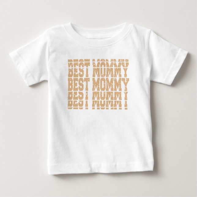 Beste Mama, Muttertag Baby T-shirt (Vorderseite)