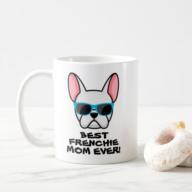 Beste Mama Muttertag der Jungfrau in Frankreich Kaffeetasse (Mit Donut)