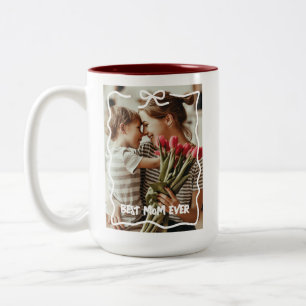 Beste Mama Muttertags-Geburtstagsgeschenk Individu Zweifarbige Tasse