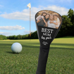 Beste Mama nach Par Custom Foto Moderne Golf Headcover