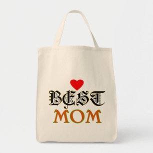 ♔° ・ Beste Mama Öko-freundliche, schicke Lebensmit Tragetasche