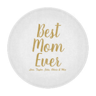 Beste Mama personalisierter, benutzerdefinierter S Schneidebrett