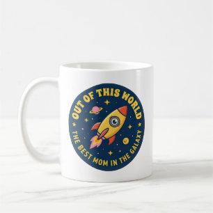 Beste Mama Raketenschiff Mami Geburtstag Muttertag Kaffeetasse
