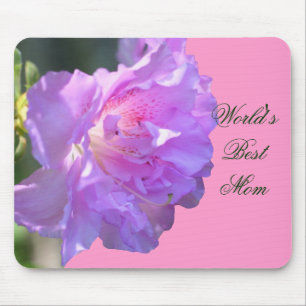 Beste Mama Rosa Azalea Blume Foto Mousepad
