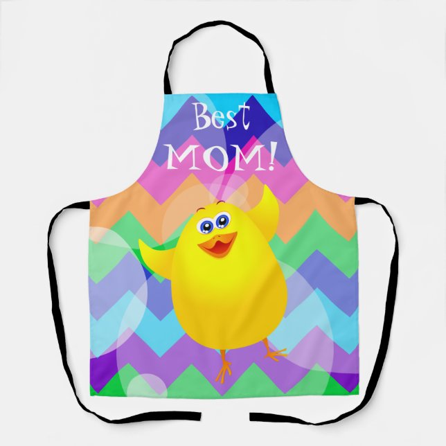 Beste Mama! Schürze (Vorderseite)