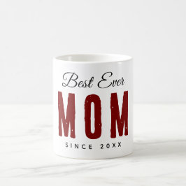 Beste Mama seit 20XX Moderne, einfache Preppy Kaffeetasse