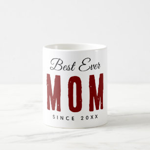 Beste Mama seit 20XX Moderne, einfache Preppy Kaffeetasse