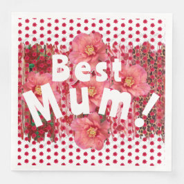 Beste Mama! Serviette