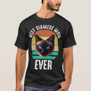 Beste Mama Siam Ever Niedlich & Funny Siamese Cat T-Shirt