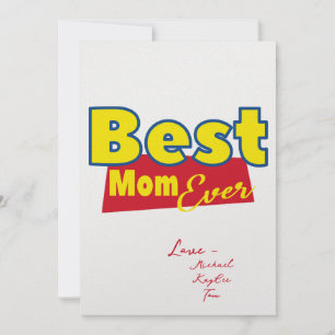 Beste Mama Spielzeuggeschichte Fanclub-Karte für M Einladung