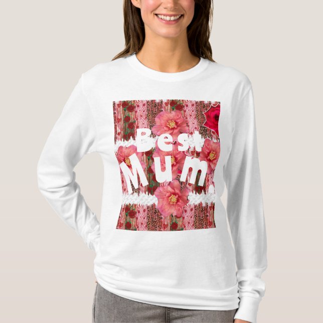 Beste Mama! T-Shirt (Vorderseite)