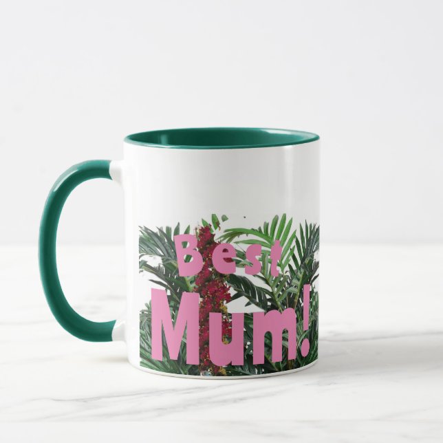 Beste Mama! Tasse (Links)