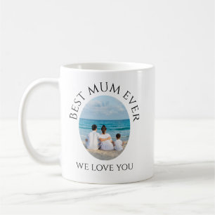 Beste Mama-Tasse mit Foto Modern Einfach Kaffeetasse