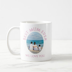 Beste Mama-Tasse mit Foto Modern Einfach Kaffeetasse