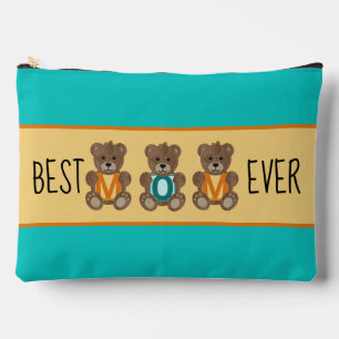 Beste Mama Teddy Bears Großer Zubehörbeutel Zubehörtasche