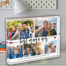 Beste Mama überhaupt 5 Fotos Collage Andenken Foto