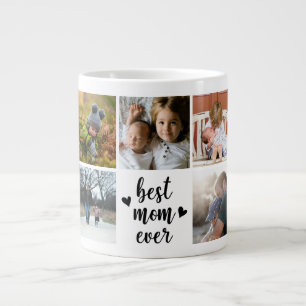 Beste Mama überhaupt Benutzerdefiniertes Foto Jumbo-Tasse