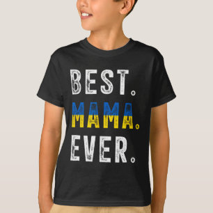 Beste Mama überhaupt! Beste ukrainische Mutter T-Shirt