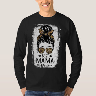 Beste Mama überhaupt Frauen Unordentlicher Dutt Le T-Shirt