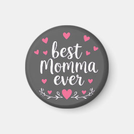 beste Mama überhaupt grau Magnet