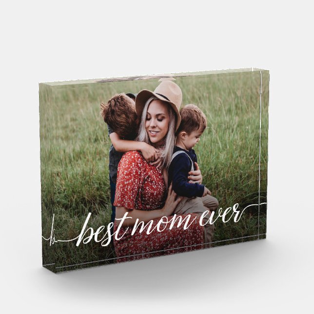 Beste Mama überhaupt Individuelles Foto Muttertag (Links)