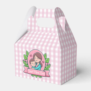 Beste Mama überhaupt, Mutter und Kind, Individuell Geschenkschachtel