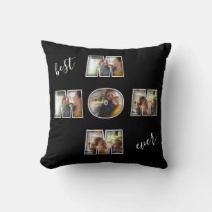 Beste Mama überhaupt Muttertagsgeschenk 3 Foto-Aus Kissen