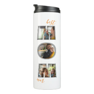 Beste Mama überhaupt Muttertagsgeschenk 3 Foto-Aus Thermosbecher