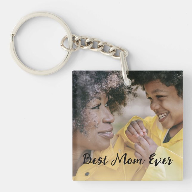 Beste Mama überhaupt Personalisierte Kinder Namen  Schlüsselanhänger (Vorderseite)