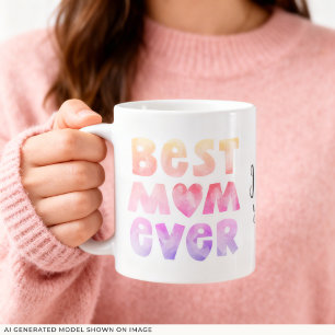 Beste Mama überhaupt Personalisierter Becher Kaffeetasse