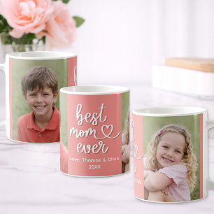 Beste Mama überhaupt personalisierter Fotobecher G Kaffeetasse