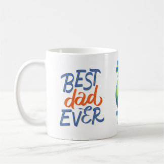 Beste Mama & Vater je - Radierpositive Kaffeetasse