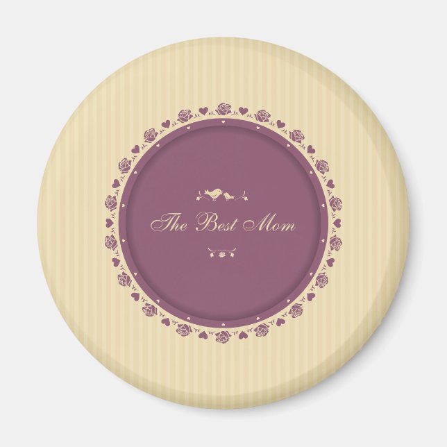 Beste Mama Vintag Muttertag | Magnet (Vorne)