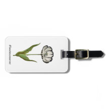 Beste Mama Vintag Tulip Gepäckmarke